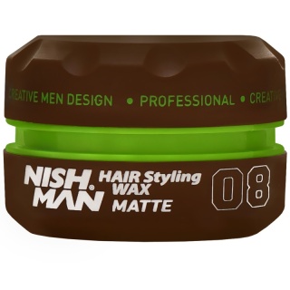 Nishman 08 Hair Styling Wax Matte pomada matująca do stylizacji włosów 150ml