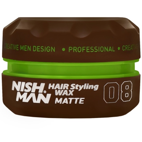 Nishman 08 Hair Styling Wax Matte pomada matująca do stylizacji włosów 150ml