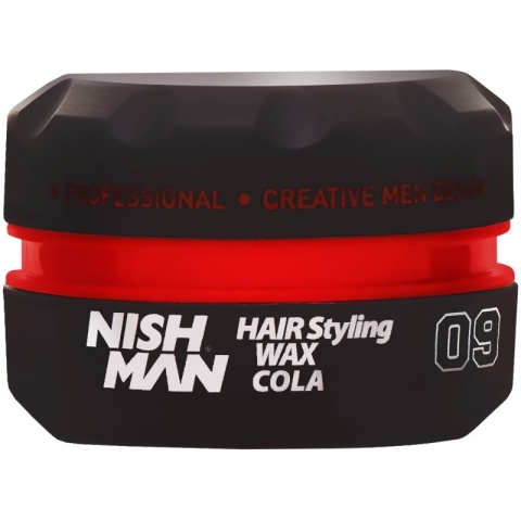 Nishman 09 Hair Styling Wax pomada o zapachu coli do stylizacji włosów 150ml